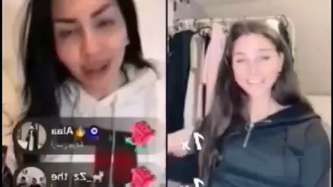 ميرا النوري و اية خلف افجر كلام سكس وميرا تحكي قصة كيف انفتحت
